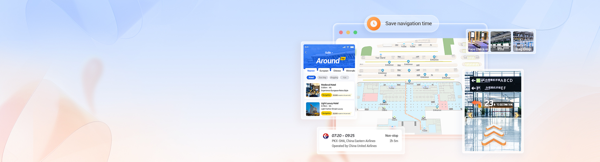 Smart Airport Navigation & Positioning System